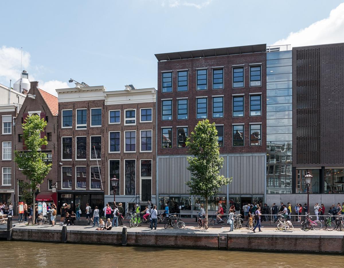 Anne Frank House in Jordaan, Amsterdam