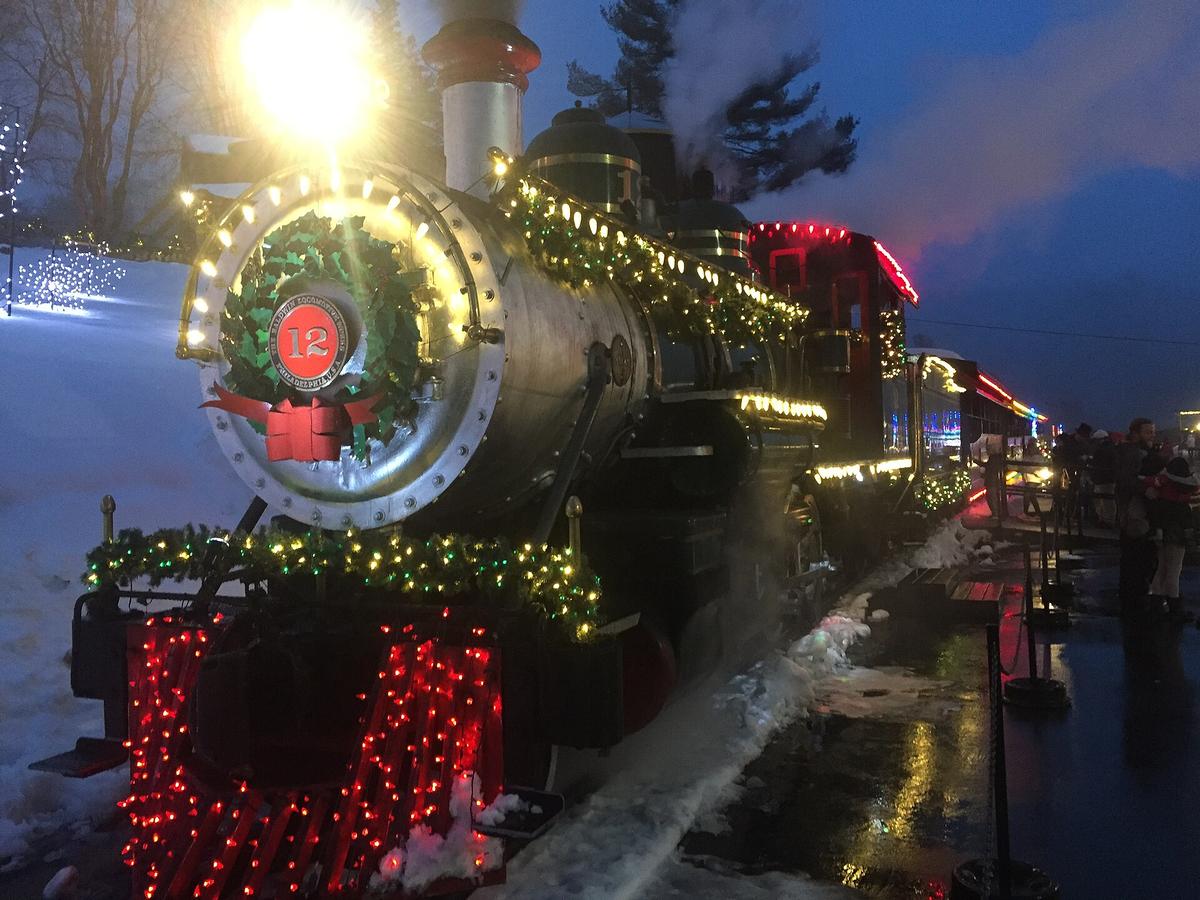 Tweetsie Christmas in Blowing Rock
