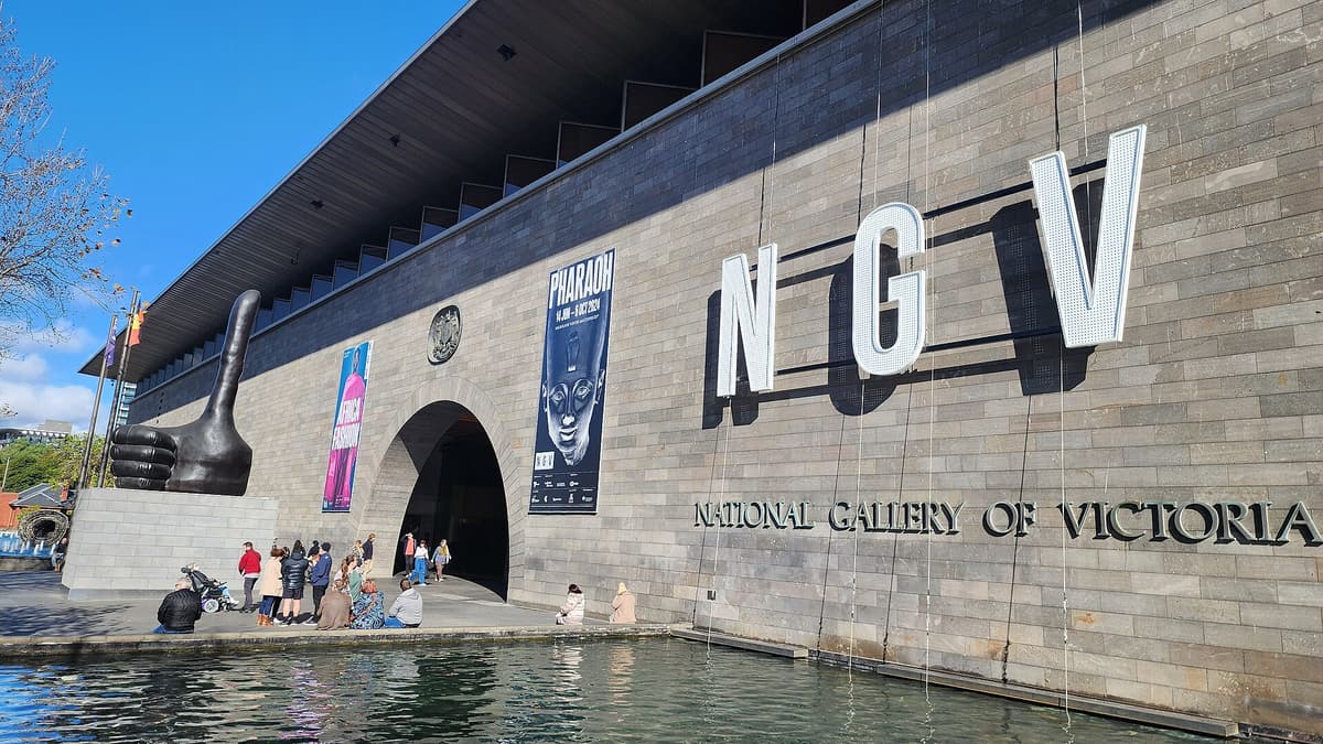 National Gallery of Victoria in Southbank, Melbourne