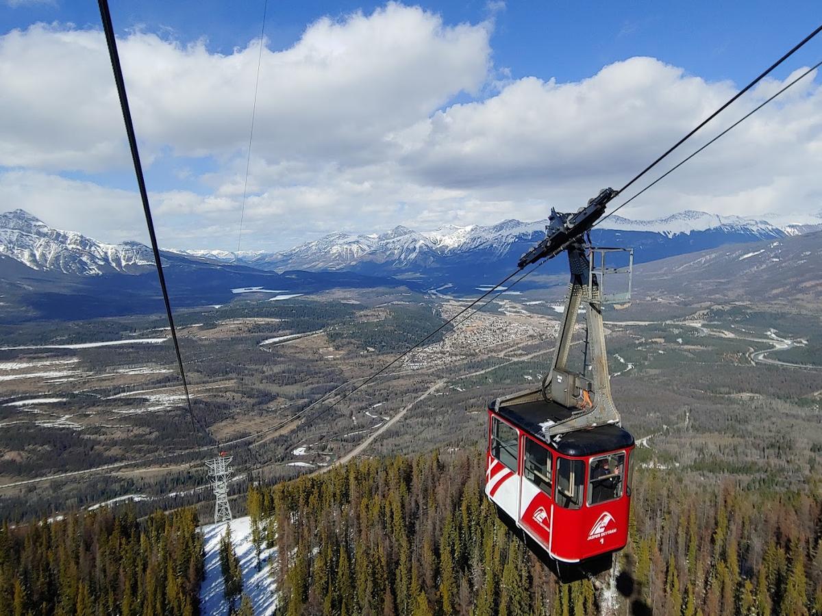 Jasper SkyTram in Whistlers Mountain, Jasper