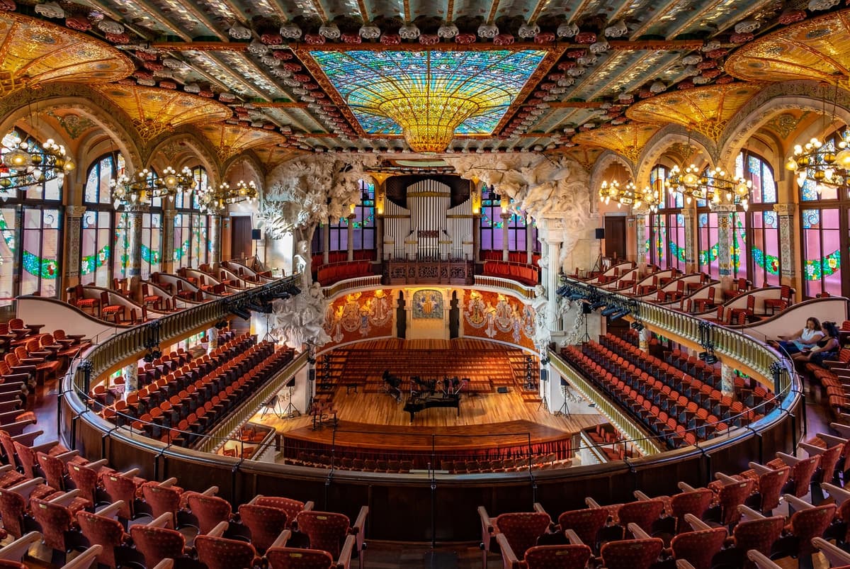 Palau de la Música Catalana in Sant Pere, Barcelona