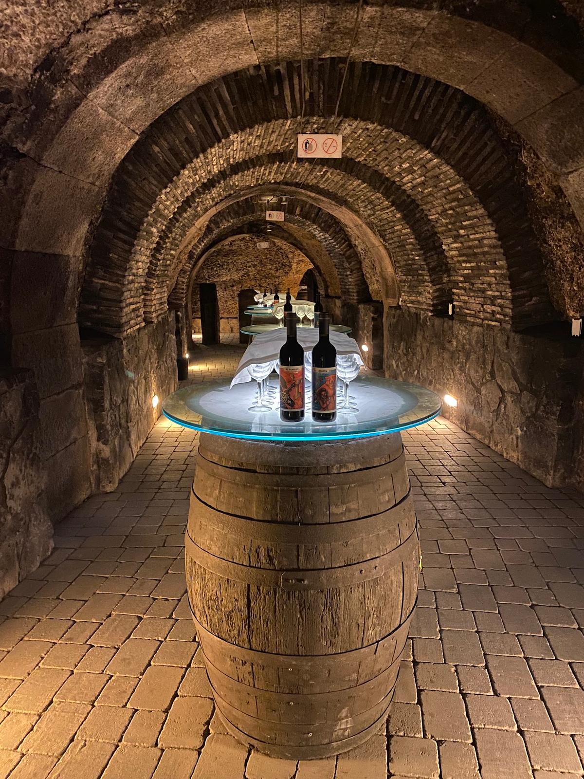 Bodegas El Fabulista in Old Town, Laguardia