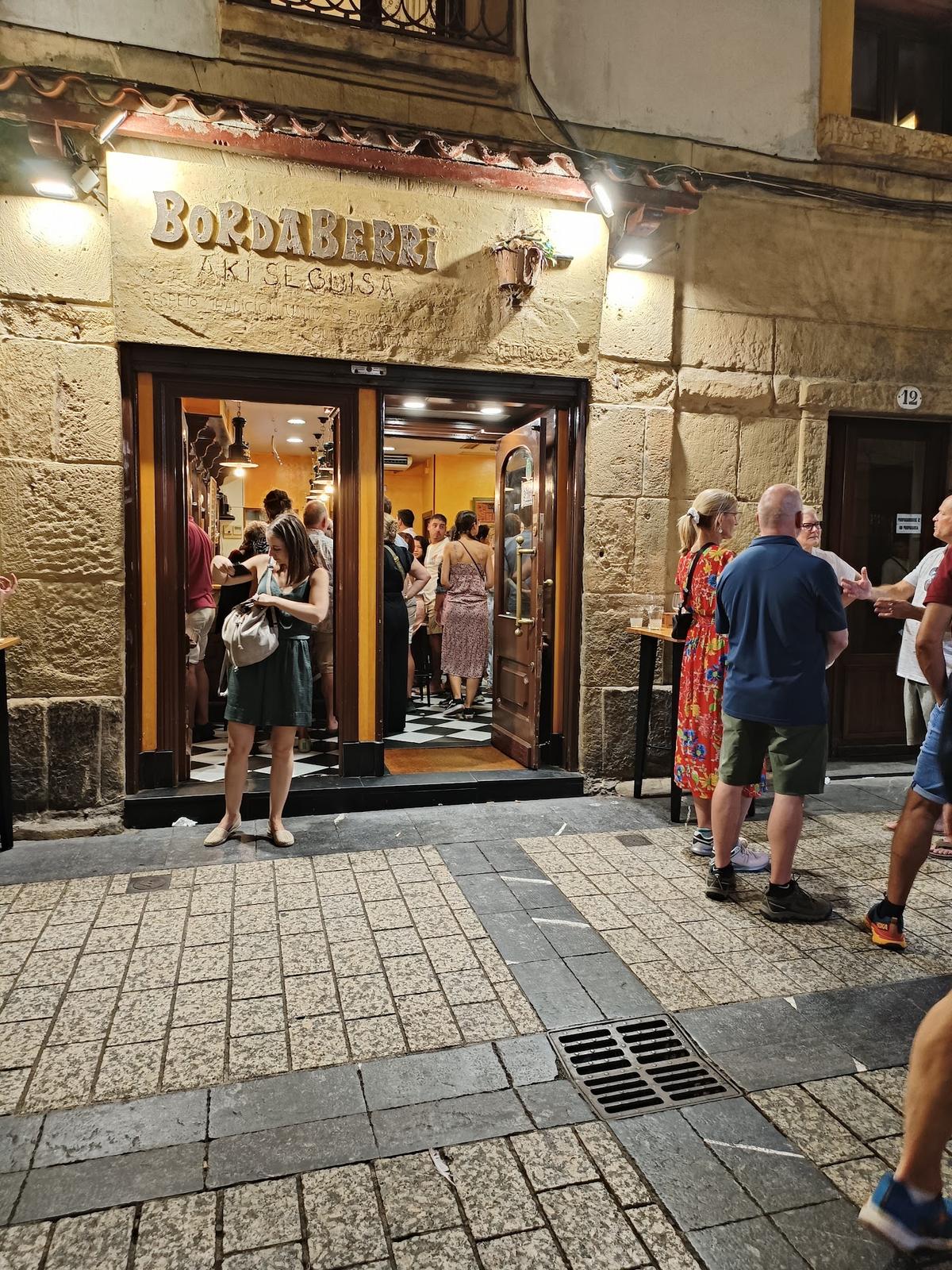 Borda Berri in Parte Vieja, San Sebastián