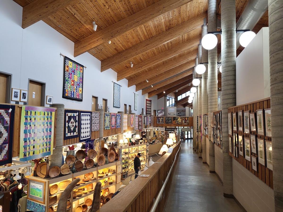 Folk Art Center in Parkway MP 382, Asheville