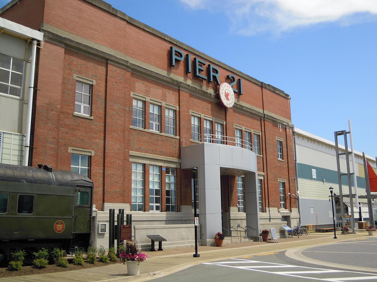 Canadian Museum of Immigration at Pier 21 in Seaport, Halifax