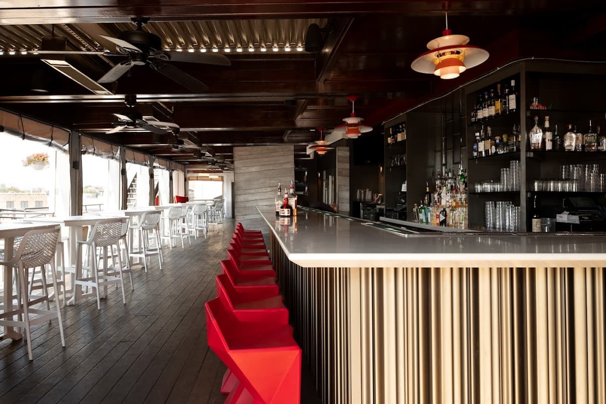 The Rooftop at The Vendue in Waterfront, Charleston