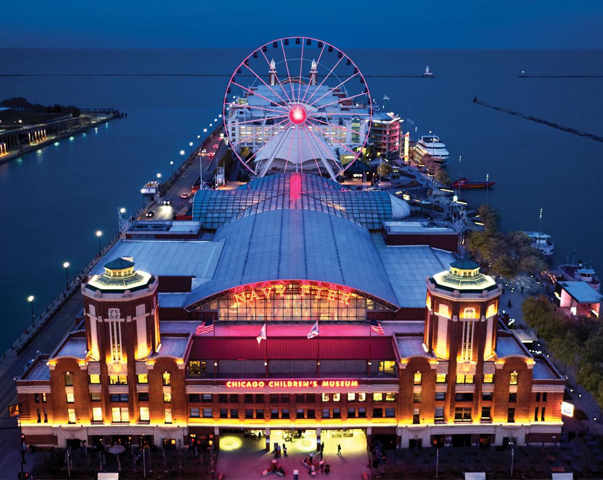 Navy Pier in Streeterville, Chicago