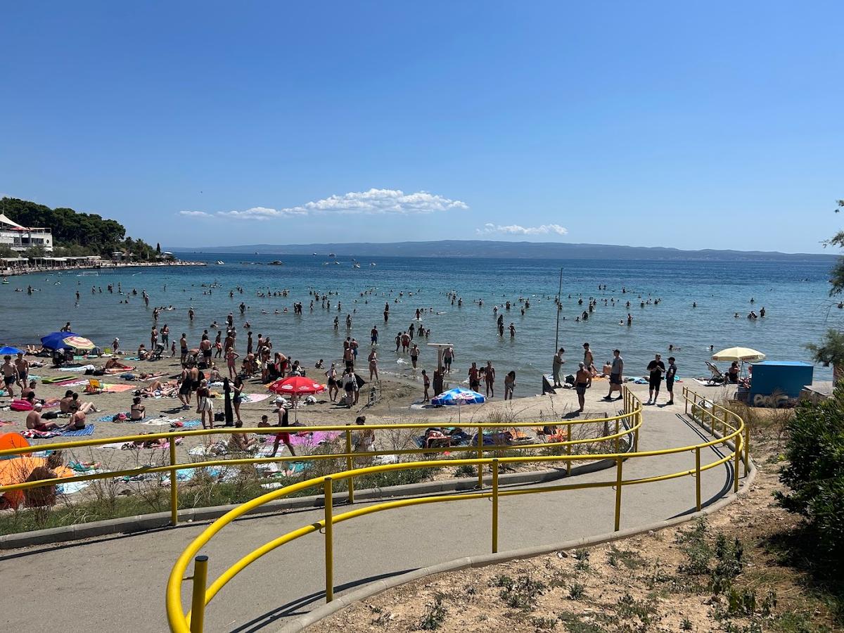 Bačvice Beach in Bačvice, Split