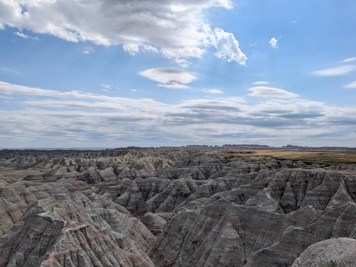 Badlands Loop Road in Badlands Loop Road, Badlands National Park