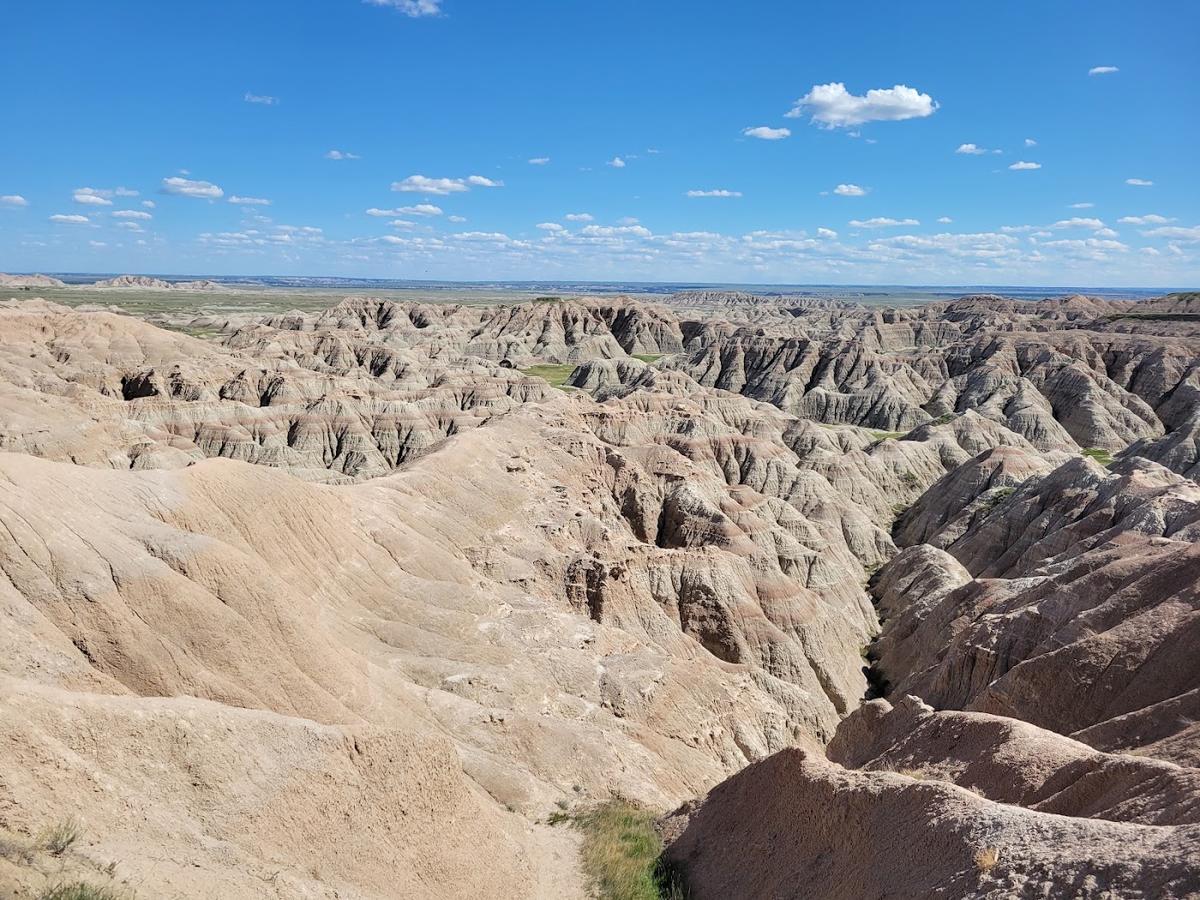 Pinnacles Overlook in Badlands Loop Road, Badlands National Park