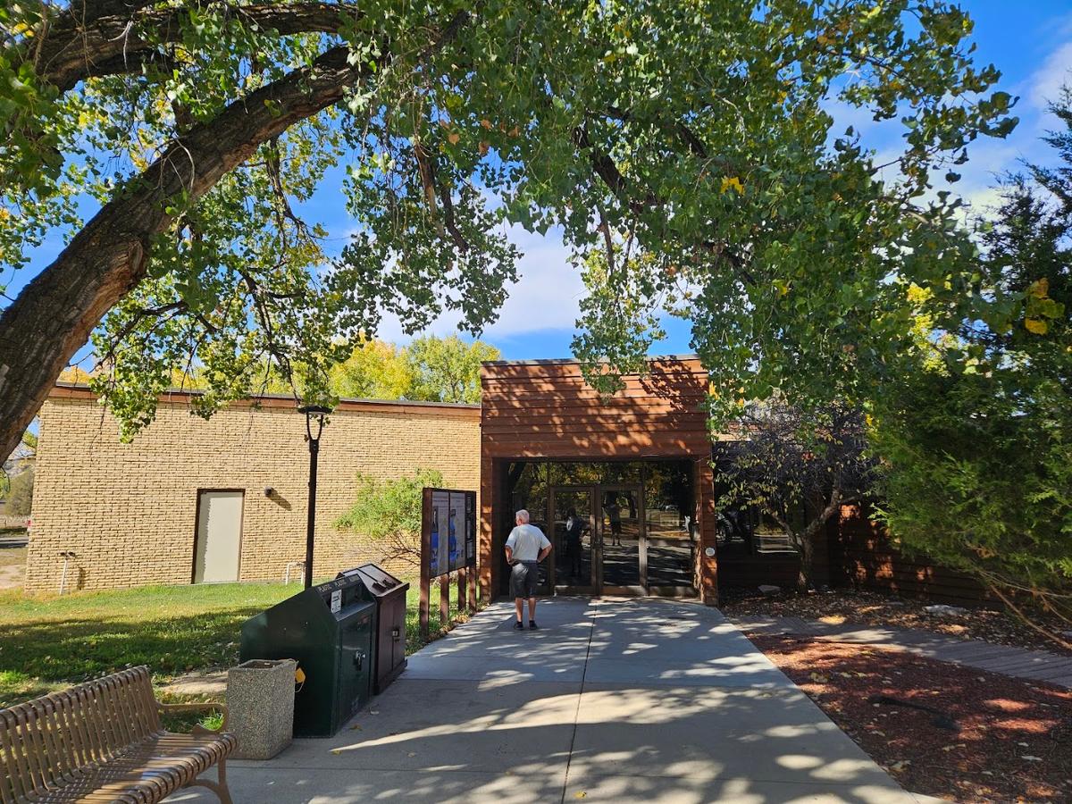 Theodore Roosevelt National Park South Unit Visitor Center in Medora