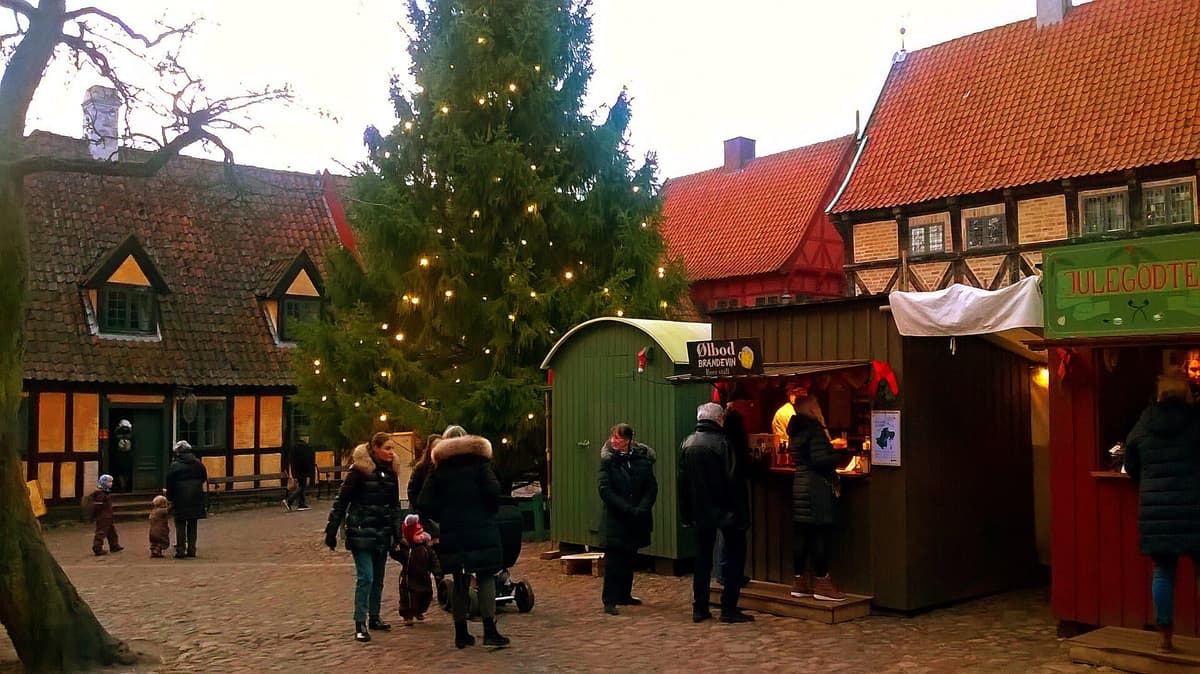 Den Gamle By in Botanical Garden, Aarhus