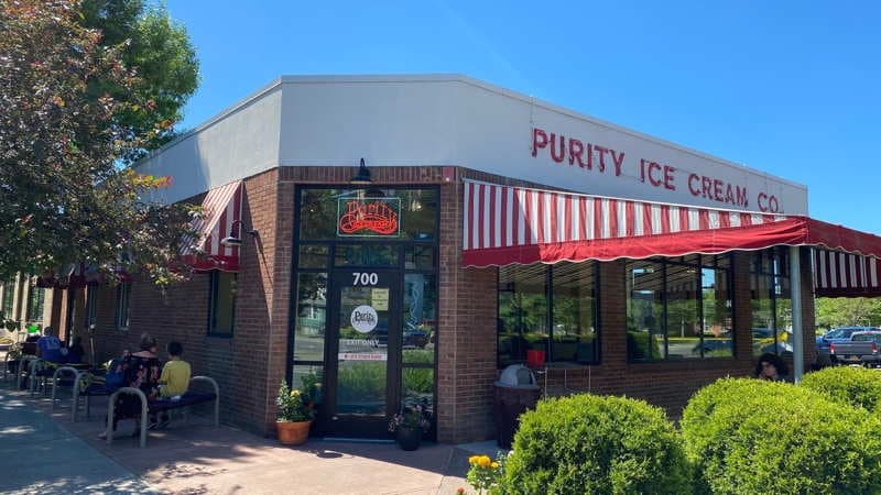 Purity Ice Cream in Downtown, Ithaca