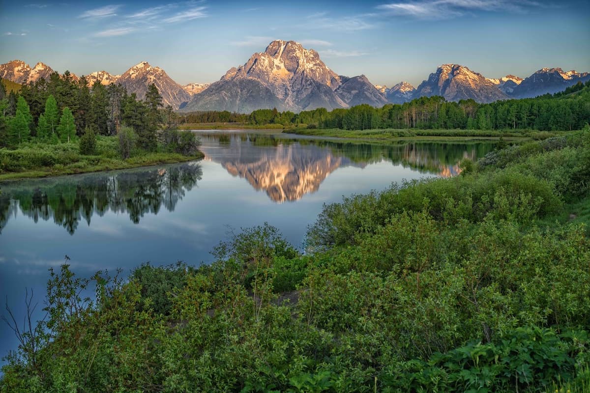 Oxbow Bend in Moran, Grand Teton National Park