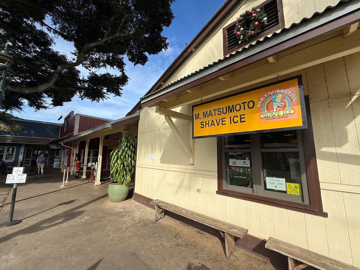 Matsumoto Shave Ice in Haleiwa, Oahu