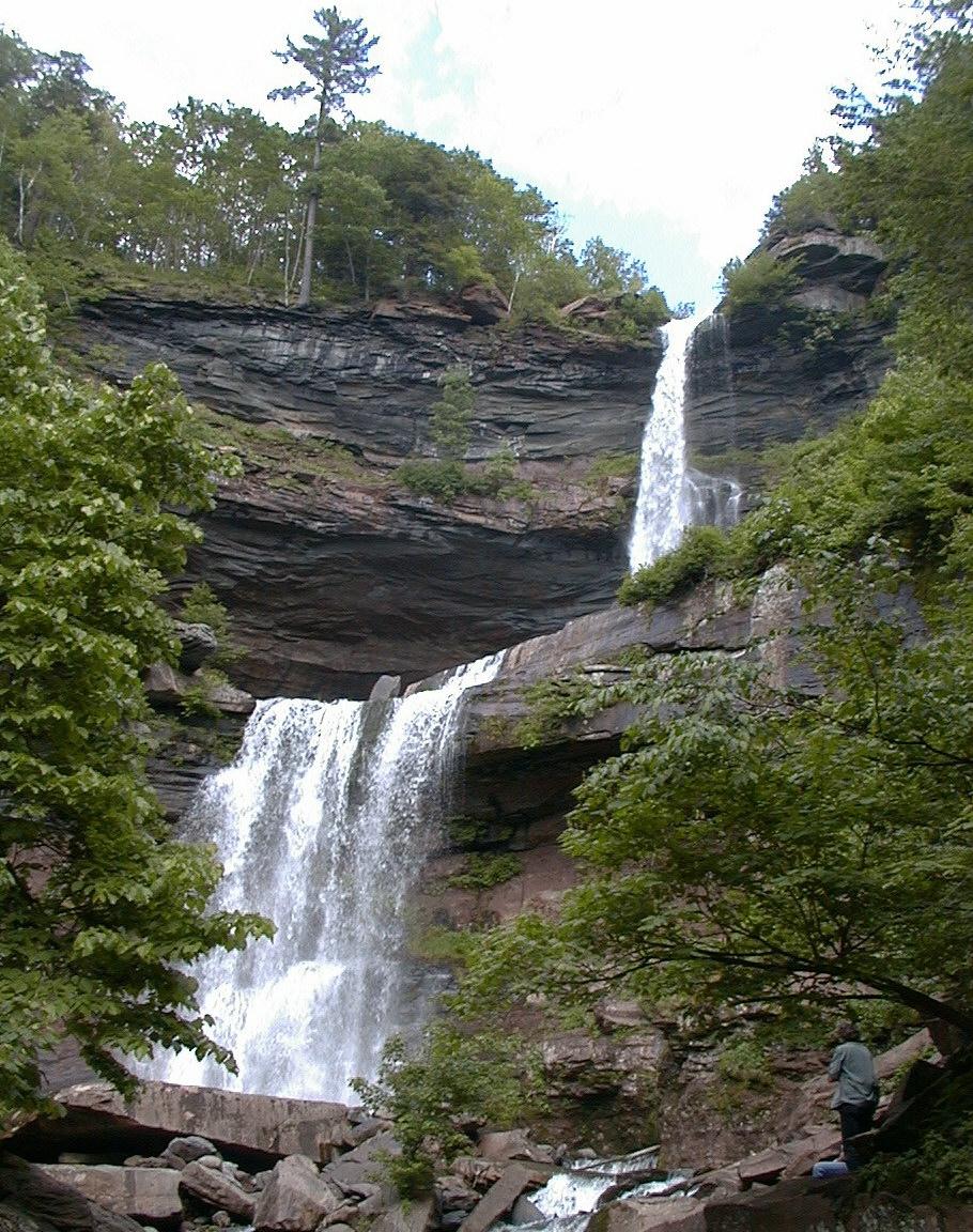Kaaterskill Falls in Catskills, Hudson