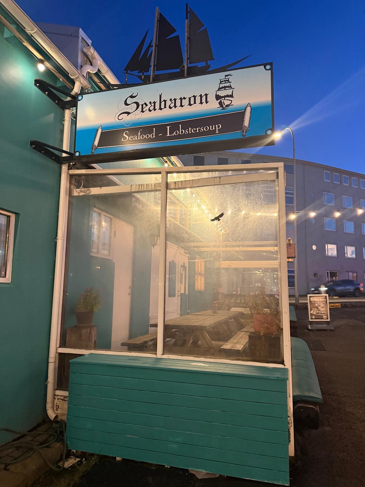 Sægreifinn (The Sea Baron) in Old Harbour, Reykjavík