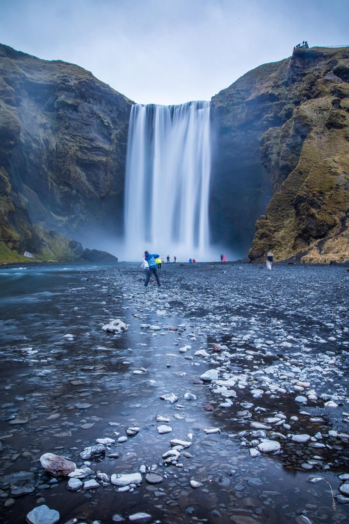 Skógafoss in Skógar, Vík