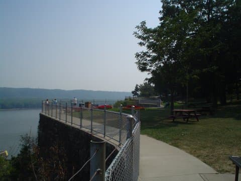 Eagle Point Park in North End, Dubuque