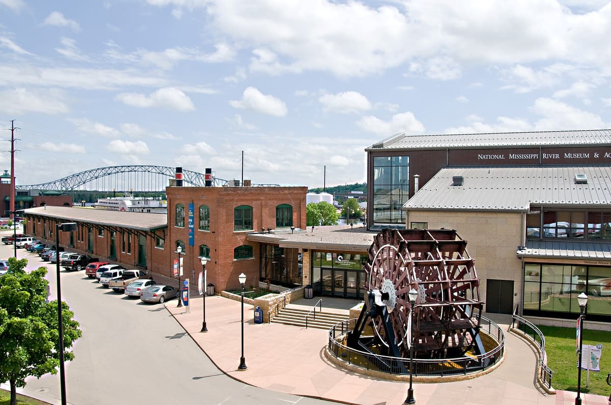 National Mississippi River Museum & Aquarium in Port of Dubuque