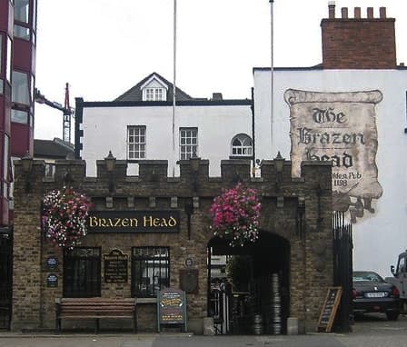 The Brazen Head in Merchants Quay, Dublin