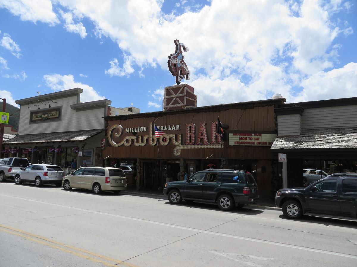 Million Dollar Cowboy Bar in Downtown, Jackson