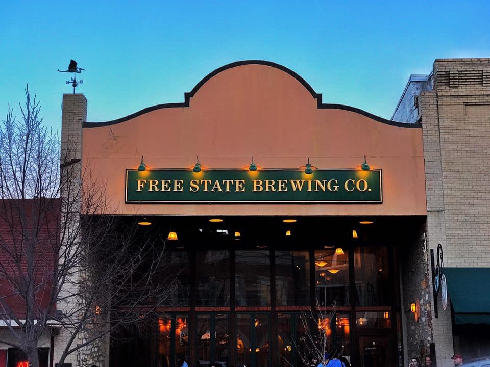 Free State Brewing Company in Downtown, Lawrence