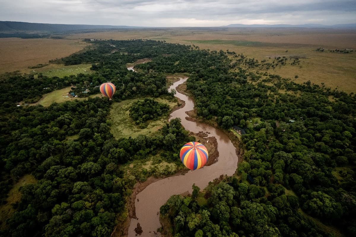 Governors' Balloon Safaris in Musiara, Maasai Mara