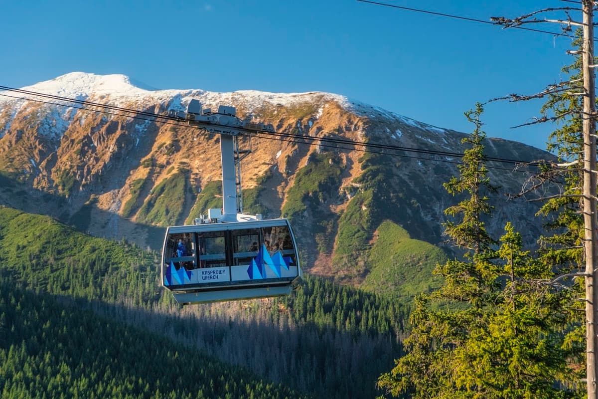 Kasprowy Wierch Cable Car in Kuźnice, Zakopane