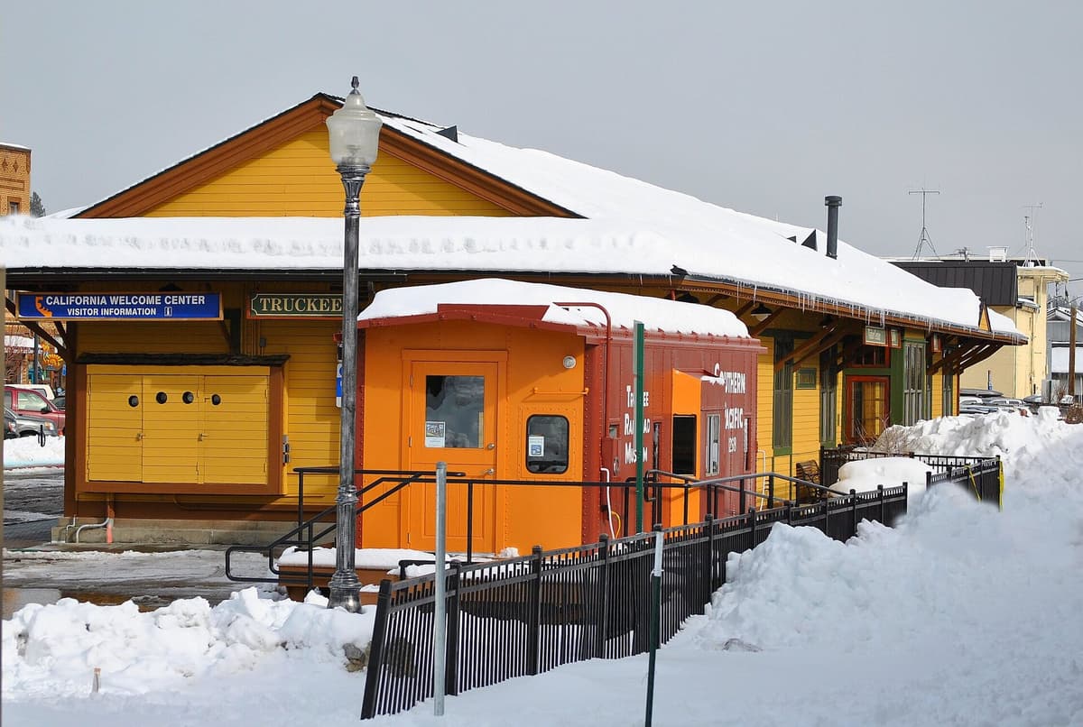 Truckee Depot in Downtown, Truckee