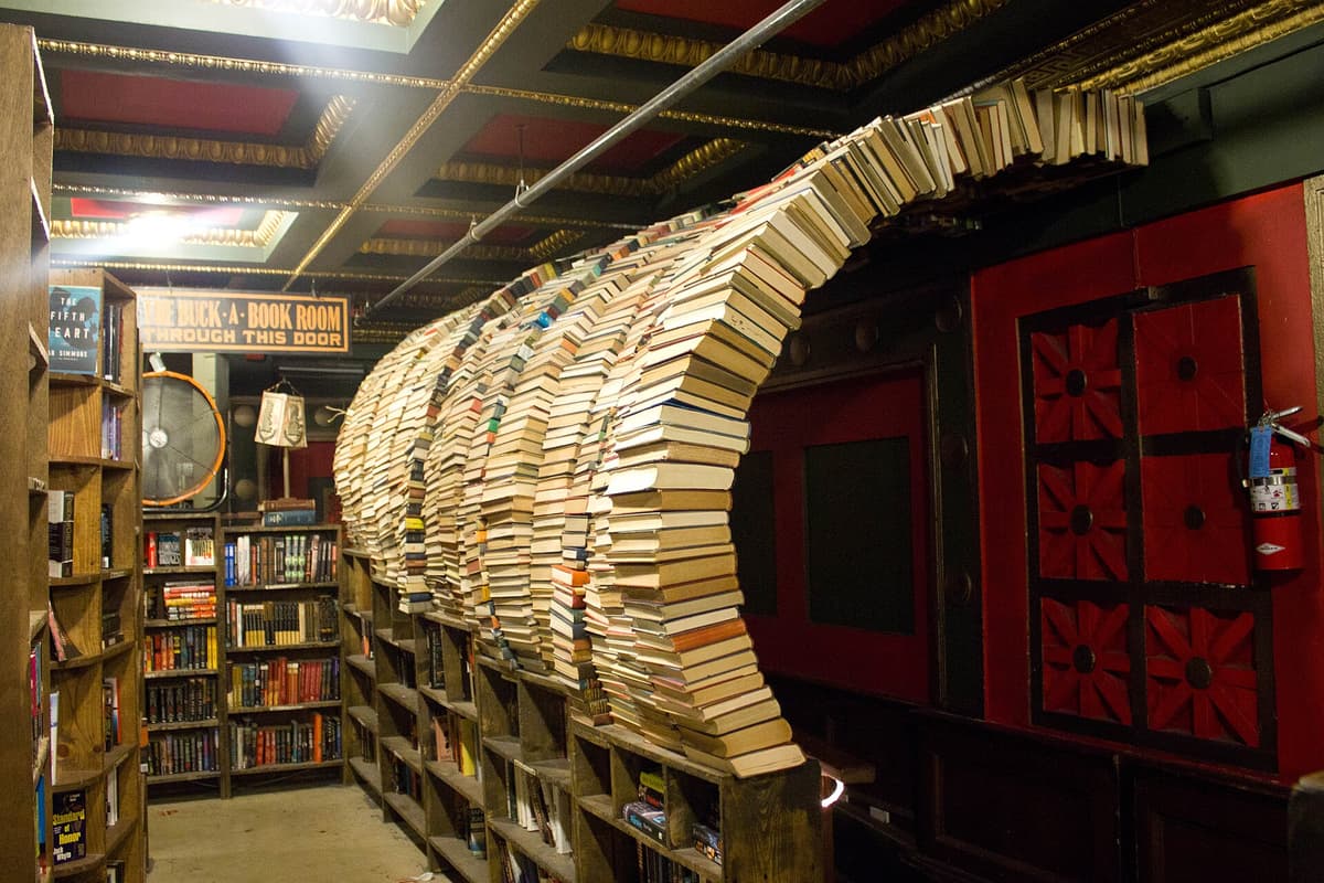The Last Bookstore in Historic Core, Downtown LA