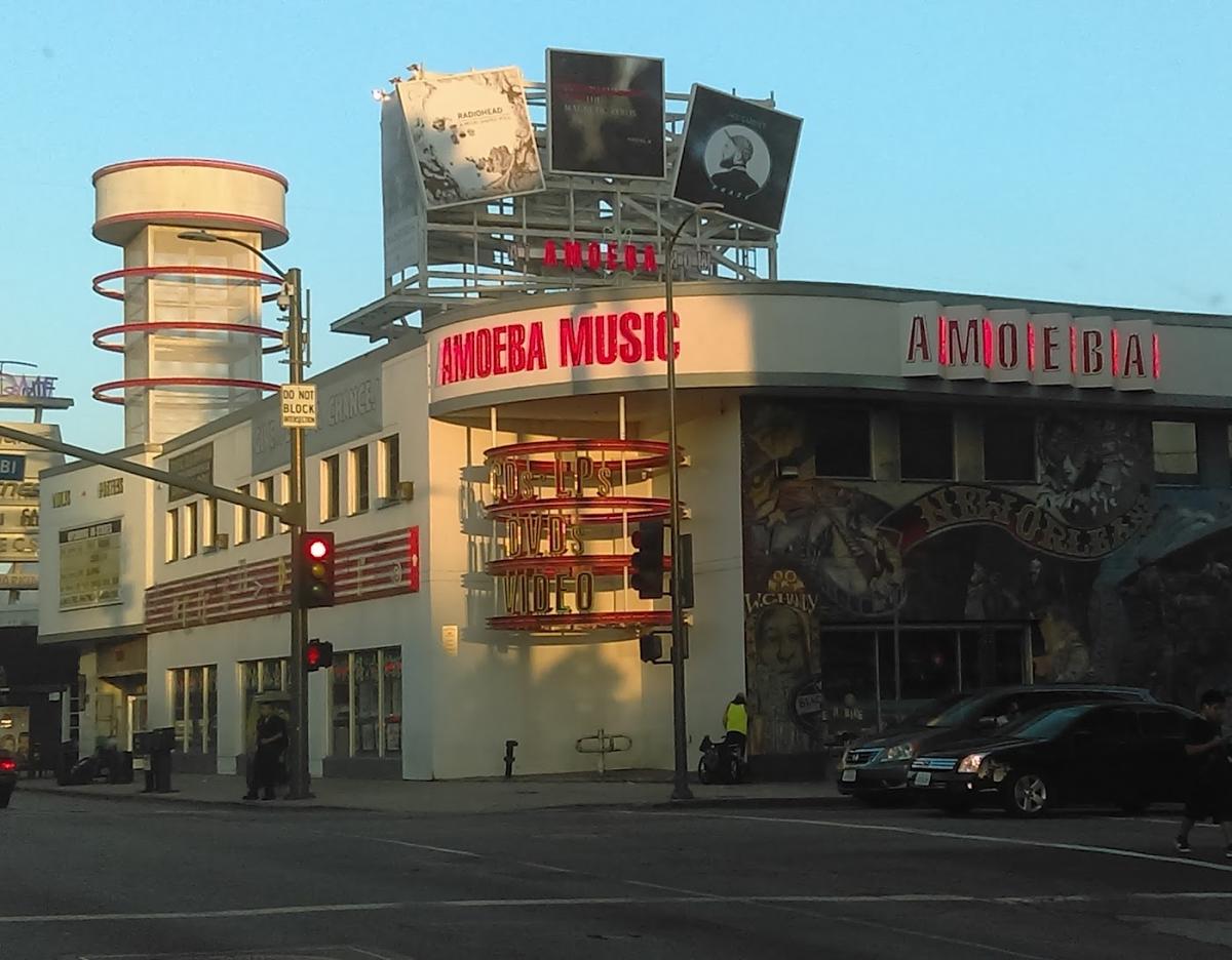 Amoeba Music in Hollywood Blvd