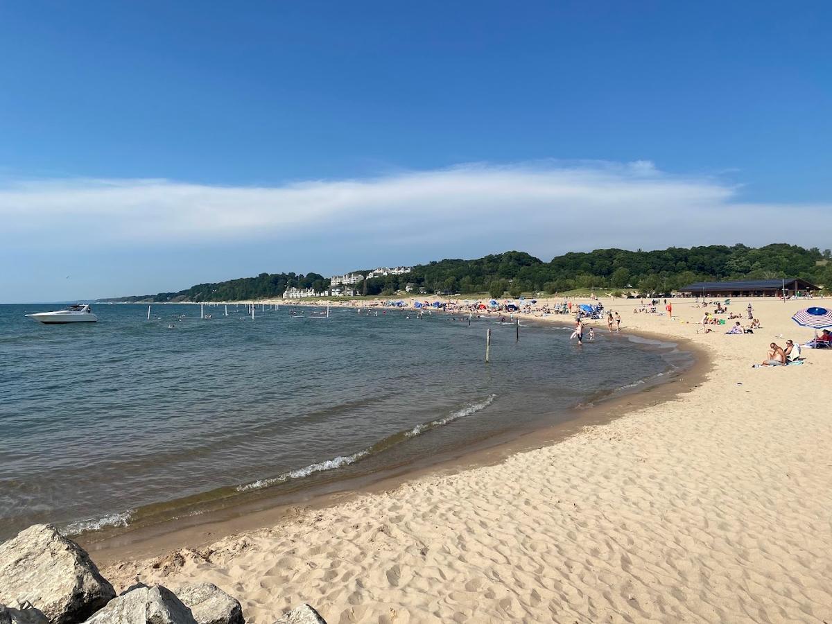 Holland State Park in Lake Macatawa, Holland