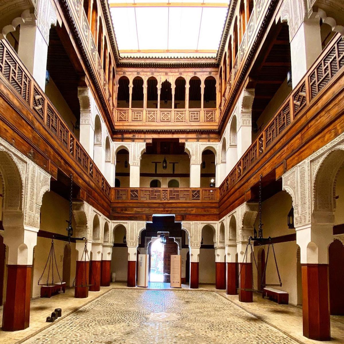 Nejjarine Museum of Wooden Arts and Crafts in Fes el-Bali