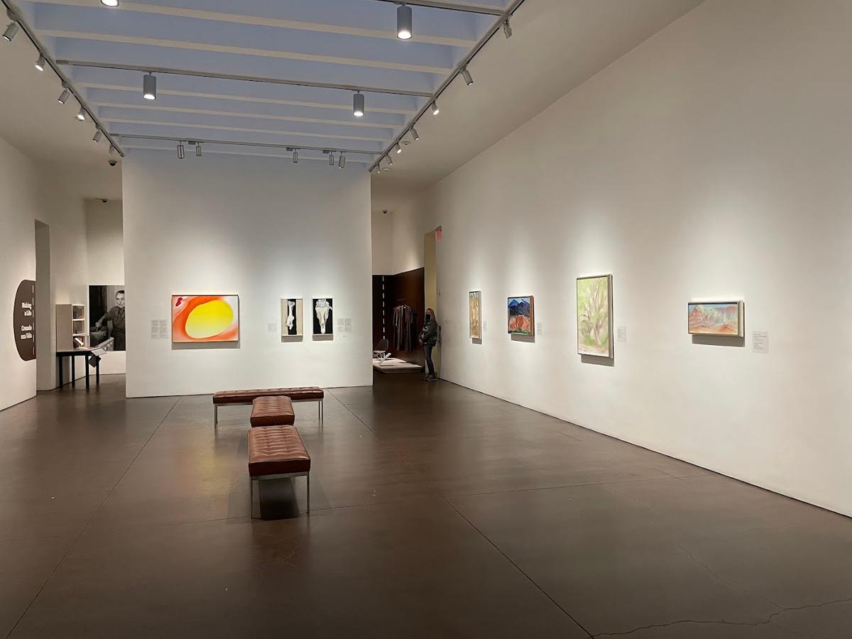 Georgia O'Keeffe Museum in Downtown, Santa Fe