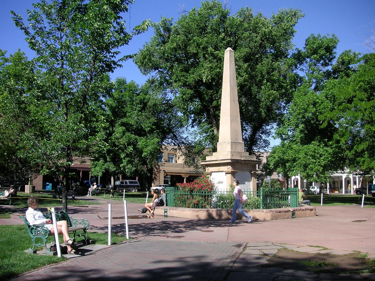 Santa Fe Plaza in Downtown, Santa Fe