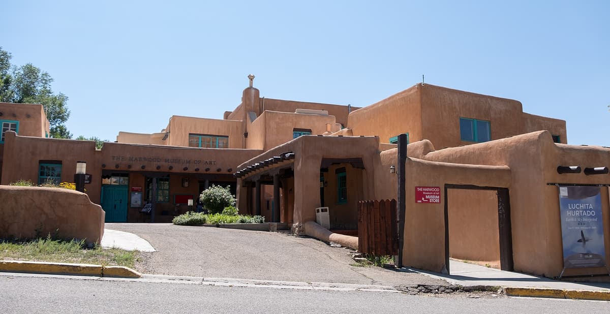 Harwood Museum of Art in Downtown, Taos