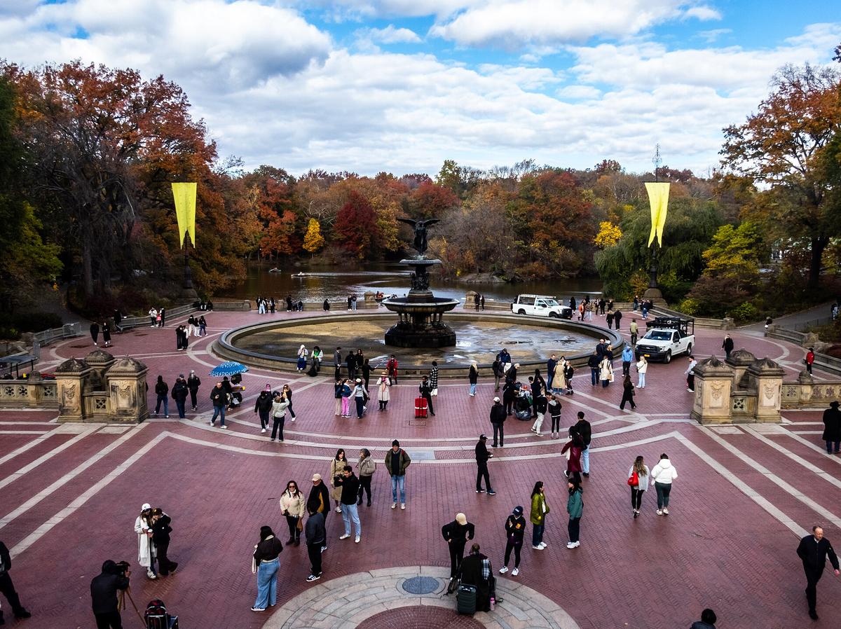 Bethesda Terrace in Central Park, Manhattan
