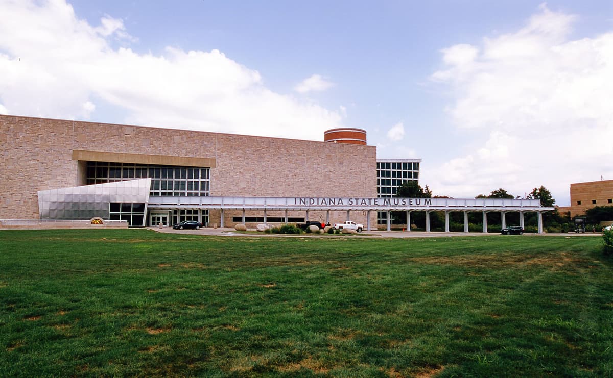 Indiana State Museum in White River State Park, Downtown Indianapolis