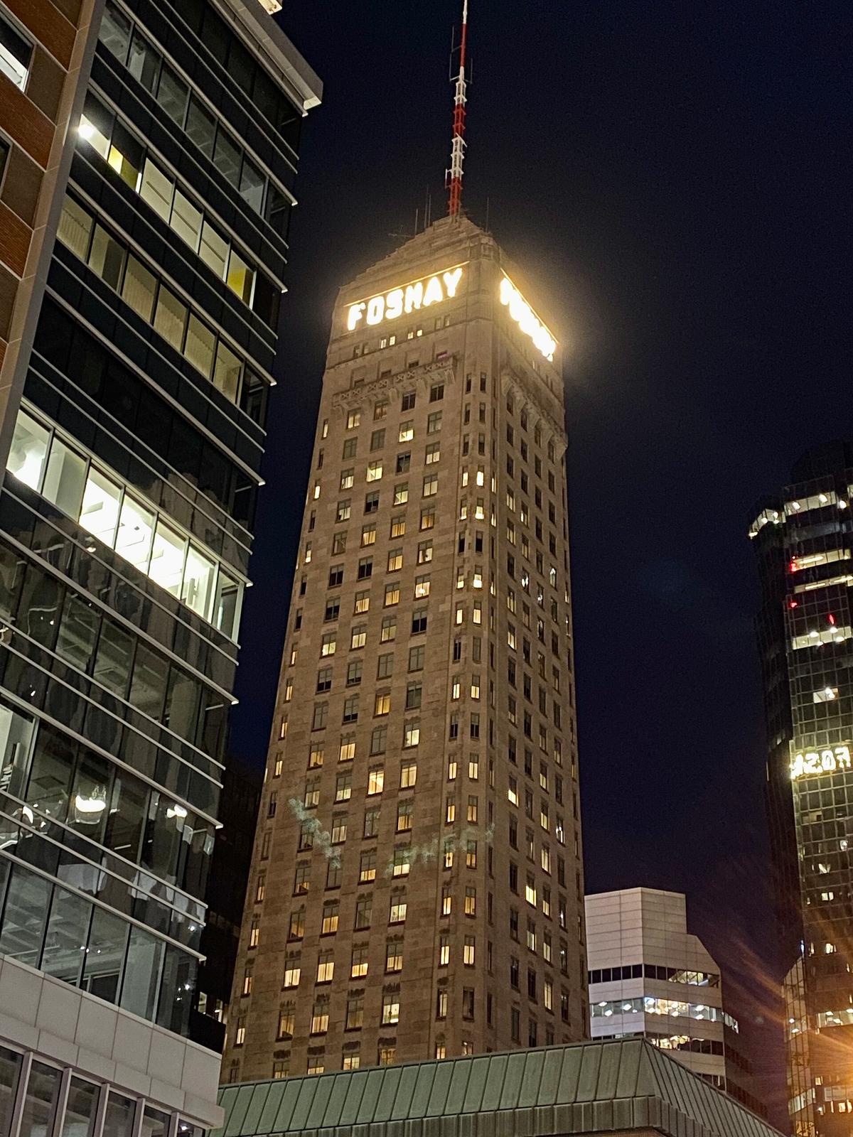 Foshay Tower in Downtown Minneapolis & the Riverfront