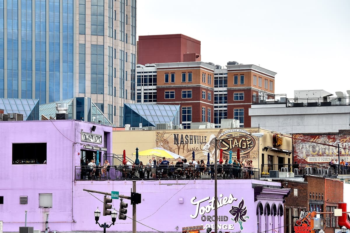 Tootsie's Orchid Lounge in Lower Broadway, Downtown Nashville