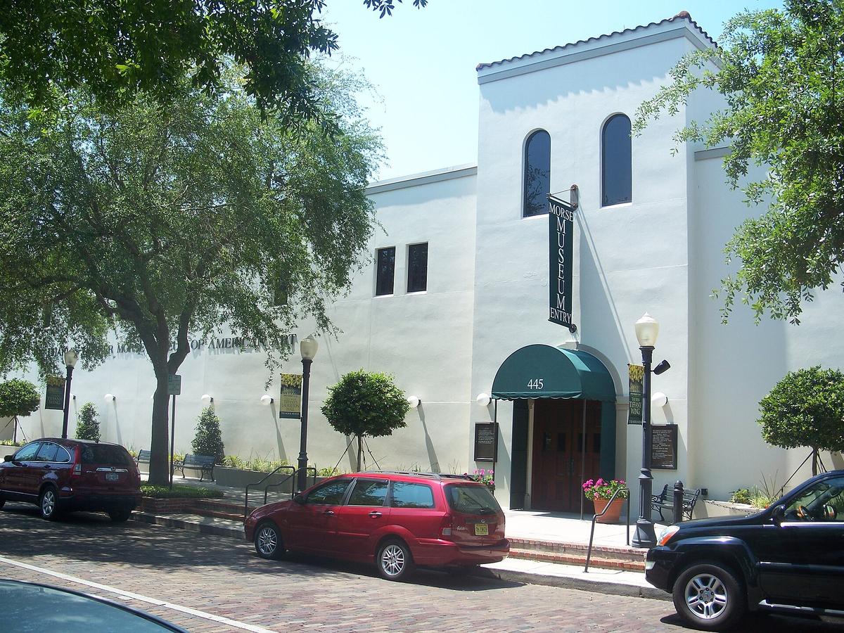 Charles Hosmer Morse Museum of American Art in Downtown Winter Park