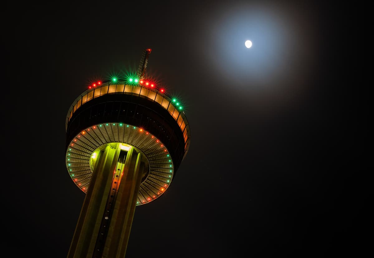 Tower of the Americas in Downtown San Antonio & Hemisfair