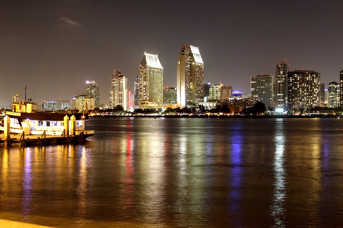 Coronado Ferry Landing in Coronado, Downtown San Diego & Gaslamp Quarter