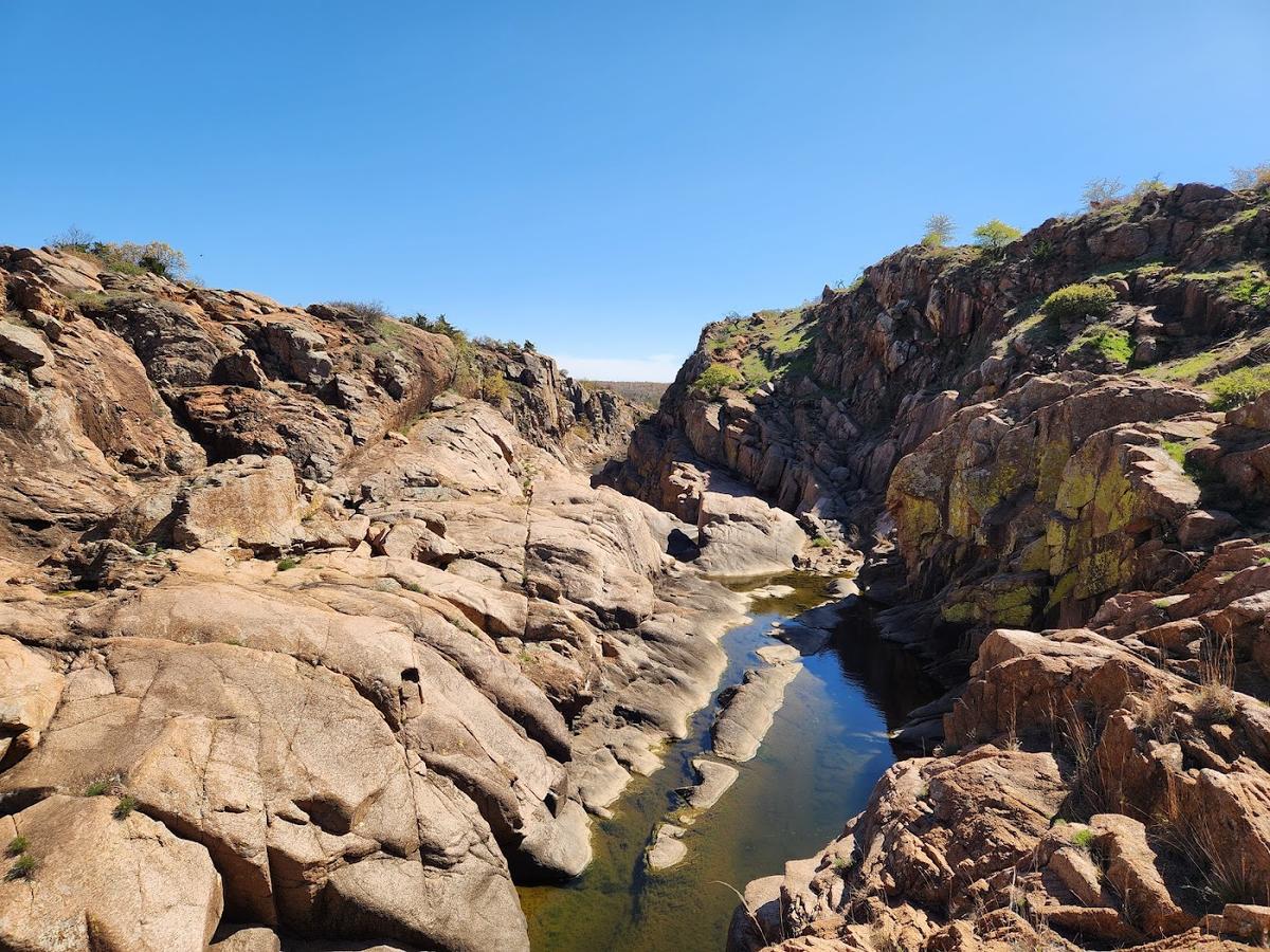 Forty Foot Hole in Wichita Mountains