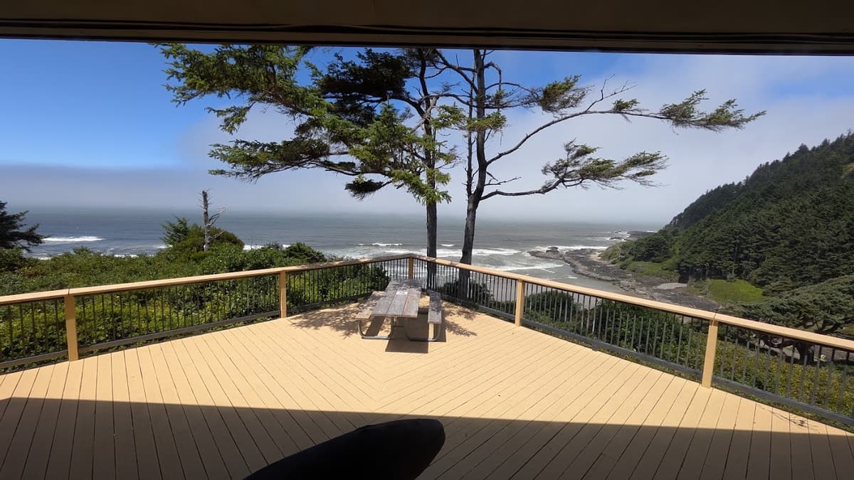 Cape Perpetua Scenic Area in Yachats