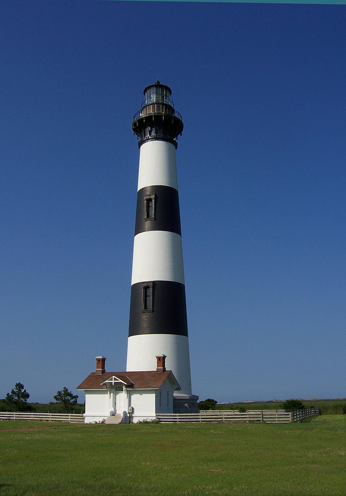 Bodie Island Lighthouse in Cape Hatteras National Seashore, Nags Head