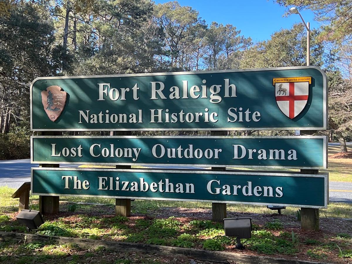 Fort Raleigh National Historic Site in Roanoke Island, Nags Head
