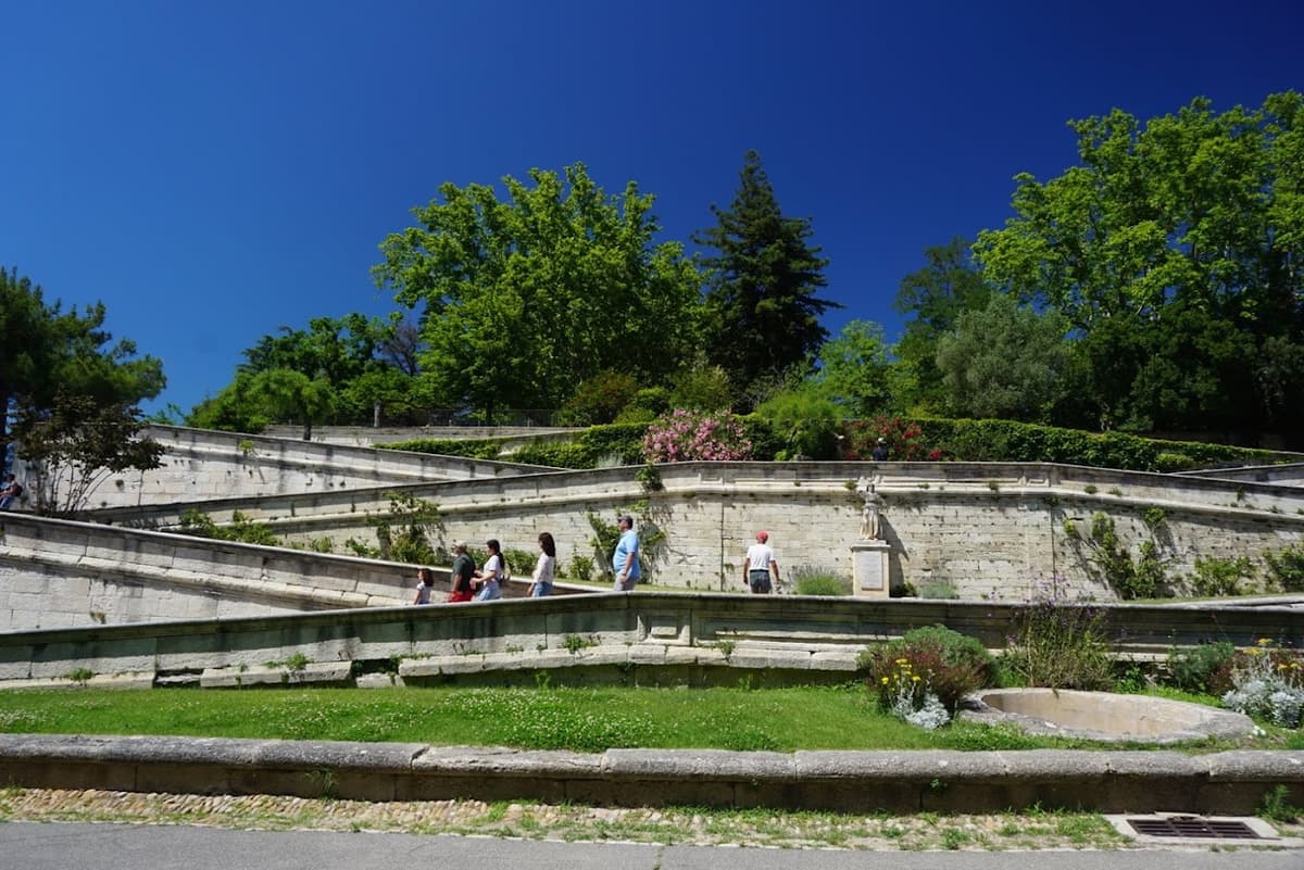 Rocher des Doms in Intra-muros, Avignon