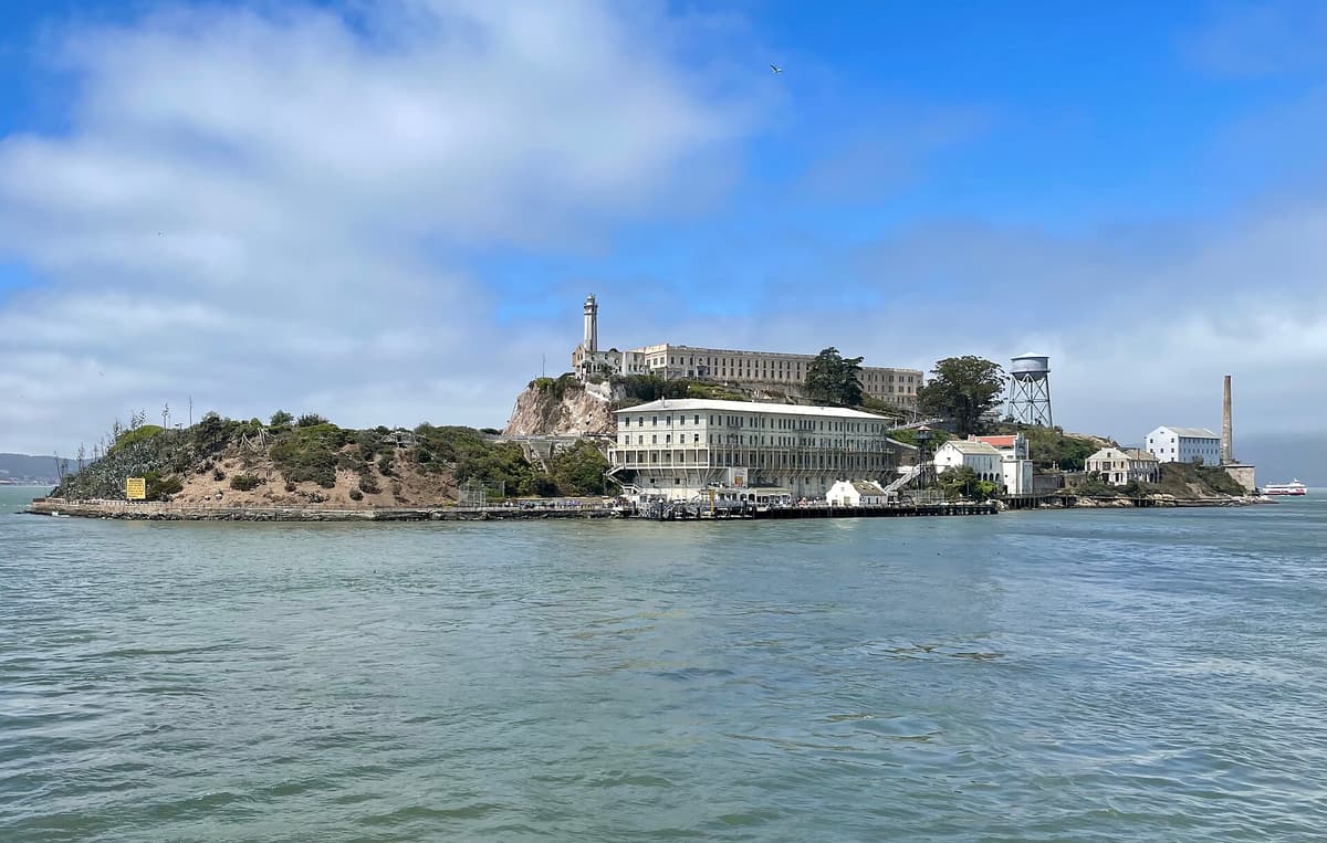 Alcatraz Island in Embarcadero, San Francisco